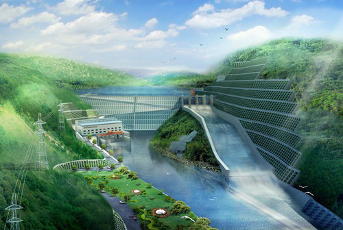 陇南老挝南塔河1号水电站项目